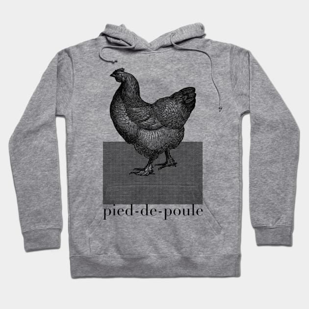 Pied-de-Poule Hoodie by Dez53